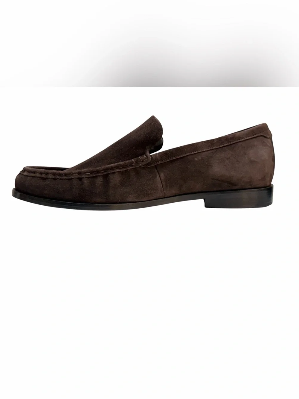 Vince Miles Cocoa Brown Suede Loafers Men’s Size 13 NWOT $375